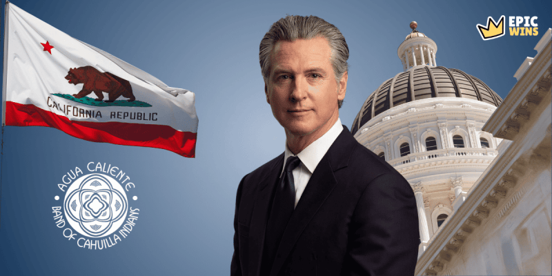 Newsom signs AB 2173, extending the Agua Caliente Band's gaming compact to 2061 with up to 500 extra devices and revised revenue sharing.