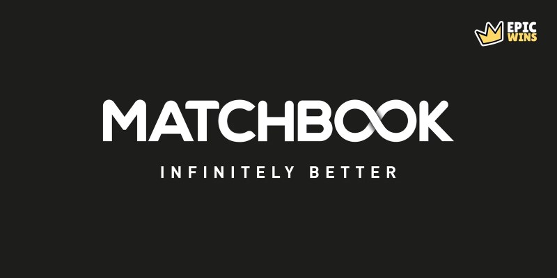 Matchbook logo with the tagline Infinitely Better on a black background