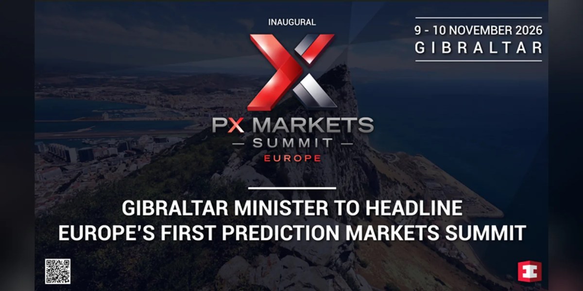 PX Markets Summit Europe banner, Gibraltar, 9-10 November 2026